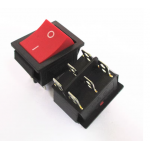 HS7528 KCD4 Rocker Switch 6Pin 2Position 16A250V Rocker Switch Red