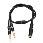 HS7568 3.5mm Aduio Cable 1 to 2