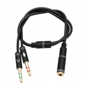 HS7568 3.5mm Aduio Cable 1 to 2