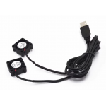 HS7577 2507/2510 Dual Fan with 1M USB cable