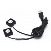 HS7577 2507/2510 Dual Fan with 1M USB cable