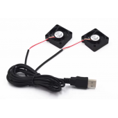 HS7579 3510 35*35*10mm Dual Fan with 1M USB cable