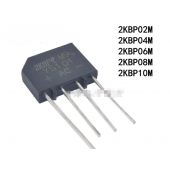 HS7591 Rectifier bridge 2KBP02M /  2KBP04M / 2KBP06M / 2KBP08M / 2KBP10M 50pcs 