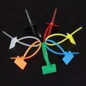 HS7600 Nylon Cable Tag Tie Self-locking Zip Ties