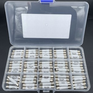HS7622 0.5A-30A 15 values 75PCS 6X30MM ceramics Fuses Kit