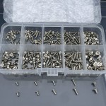 HS7626 500pcs Flat head Screw kit M2/M2.5/M3 Silver HS7626 500pcs Flat head Screw kit M2/M2.5/M3 Silver