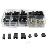 HS7630 200Pcs 2.54mm Pitch SM 2/3/4/5Pin Dupont Housing Kit