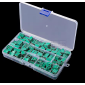 HS7635 80PCS PCB Screw 5.0MM KF128-2 KF128-3 Terminal Block Connector kit