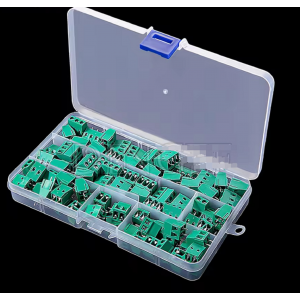 HS7635 80PCS PCB Screw 5.0MM KF128-2 KF128-3 Terminal Block Connector kit HS7635 80PCS PCB Screw 5.0MM KF128-2 KF128-3 Terminal Block Connector kit