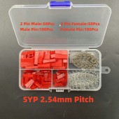HS7638 JST/SYP 2.54mm 2P Connector Terminal Kit