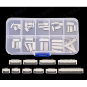 HS7641 50PCS 0.5mm Pitch Flip Type Under Clamshell Socket FPC FFC Flat Cable Connector 6P 8P 10P 12P 14P 16P 20P 24P 30P 40P Kits