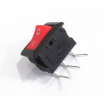 HS7650 KCD11 Rocker Switch 10*15mm  3P 2position  Red