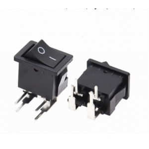 HS7651 KCD11 Rocker Switch 10*15mm  4P 2position  Black HS7651 KCD11 Rocker Switch 10*15mm  4P 2position  Black