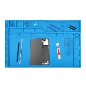 HS7656 Heat Resistant Magnetic Silicone mat for repair 350mm x550mm S-180