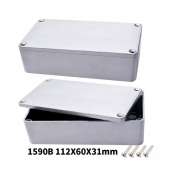 HS7659 1590B Aluminum Project Box 112X60X31mm