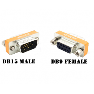 HS7674 Metal DB15/DB9 VGA Converter HS7674 Metal DB15/DB9 VGA Converter