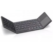 HS7688 Foldable Wireless Bluetooth Keypad with Touchpad