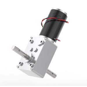 HS1511 5840-31ZY Long Output 2 Axis Worm Geared Motor 33mm 12V/24V HS1511 5840-31ZY Long Output 2 Axis Worm Geared Motor 33mm 12V/24V