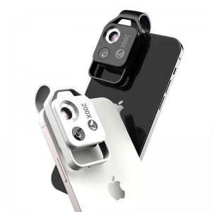 HS7726 200X Phone Microscope with CPL Lens/LED Light/Universal Clip HS7726 200X Phone Microscope with CPL Lens/LED Light/Universal Clip