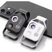 HS7726 200X Phone Microscope with CPL Lens/LED Light/Universal Clip