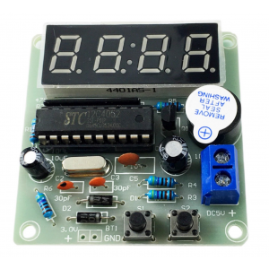 HS7746 DIY Electronic Kit LED 4 Digital Tube Clock