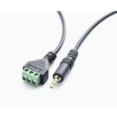HS7752 3.5mm Audio to 3Pin Terminal cable
