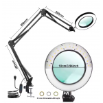 HS7770 72LED 10X  Magnifying Glass Lamp for Repair