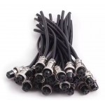 HS7777 GX16 Aviation Plug Socket Female with wire 20cm