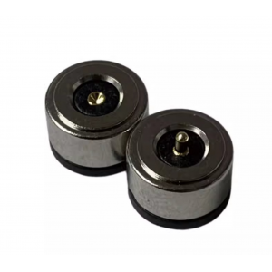 HS7789 8mm 2Pin Circualr Shape Magnetic Pogo Pin Connector