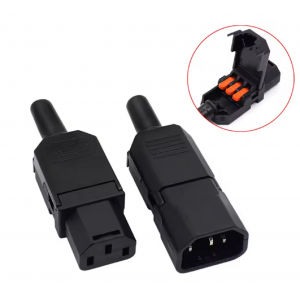 HS7790 10A Male/Female plug quick wiring HS7790 10A Male/Female plug quick wiring