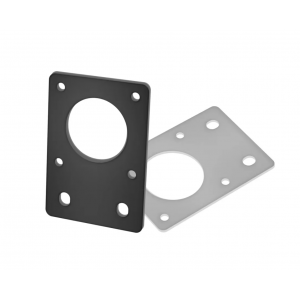 HS2287 Aluminum Plate Bracket Nema 17 Thickness 3mm For 2020 2040 Aluminum Profile For 42 Stepper Motor For 3D Printer