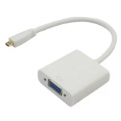 HS7843 Micro HDMI to VGA white