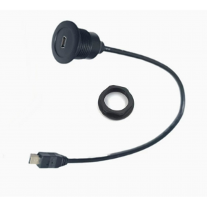 HS7880 MINI USB Male to Female 0.3M HS7880 MINI USB Male to Female 0.3M