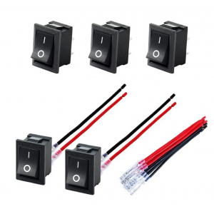 HS7883 Square Rocker Switch ON/Off with wire HS7883 Square Rocker Switch ON/Off with wire