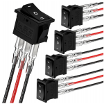 HS7885 Square Rocker Switch ON/Off/ON with wire HS7885 Square Rocker Switch ON/Off/ON with wire
