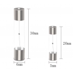 HS7891 Slow Blow Glass Fuse  100pcs/box 5x20mm/6x30mm 0.1A/2A/3A/4A/5A/8A/10A-30A 