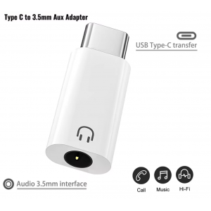 HS7893 Type-C to Audio jack (Spport Apple)