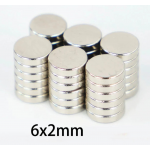 HS7912 D6x2mm Magnet 100pcs