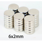 HS7912 D6x2mm Magnet 100pcs