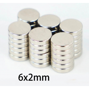 HS7912 D6x2mm Magnet 100pcs