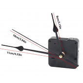 HS7938 Silent DIY Wall Clock Movement Mechanisms Battery Powered DIY Repair Parts with Hands Replacement