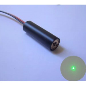 HS7957 D10X30mm Adjustable Focus 520nm Green 1mW with Glass Lense