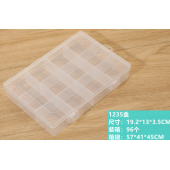 HS7976 1235 Plastic Box 19.2*13*3.5CM