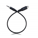 HS7980 Panel Mount 3.5mm Stereo Audio Extension Cable 30cm/60cm