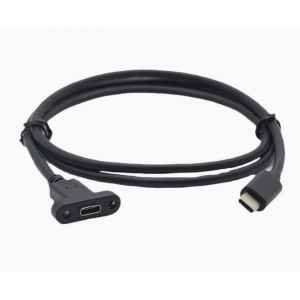 HS7983 Panel Mount Type-C Extension Cable 50cm