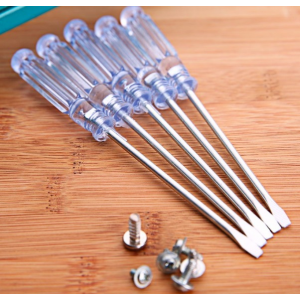HS0200 12.5cm M3 Mini Screwdriver Flat Tip 