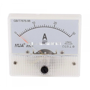 HS0202 85C1-1A 2A 3A 5A 10A 20A 30A Analog Current Panel Meter 65*56MM