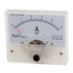 HS0203 85C1-5A Analog Current Panel Meter 