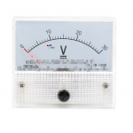 HS0203A 85C1-5V 10V 20V 30V 50V 100V 200V 300V analog Panel Voltmeter 65*56MM