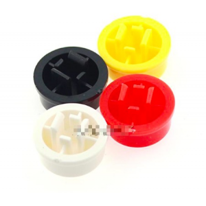 HS0281 100pcs white Cap for Pushbutton switch B3F-4055